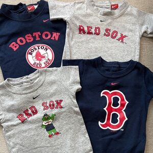NIKE MLB Boston Red Sox Onesies Size 6-9 Months